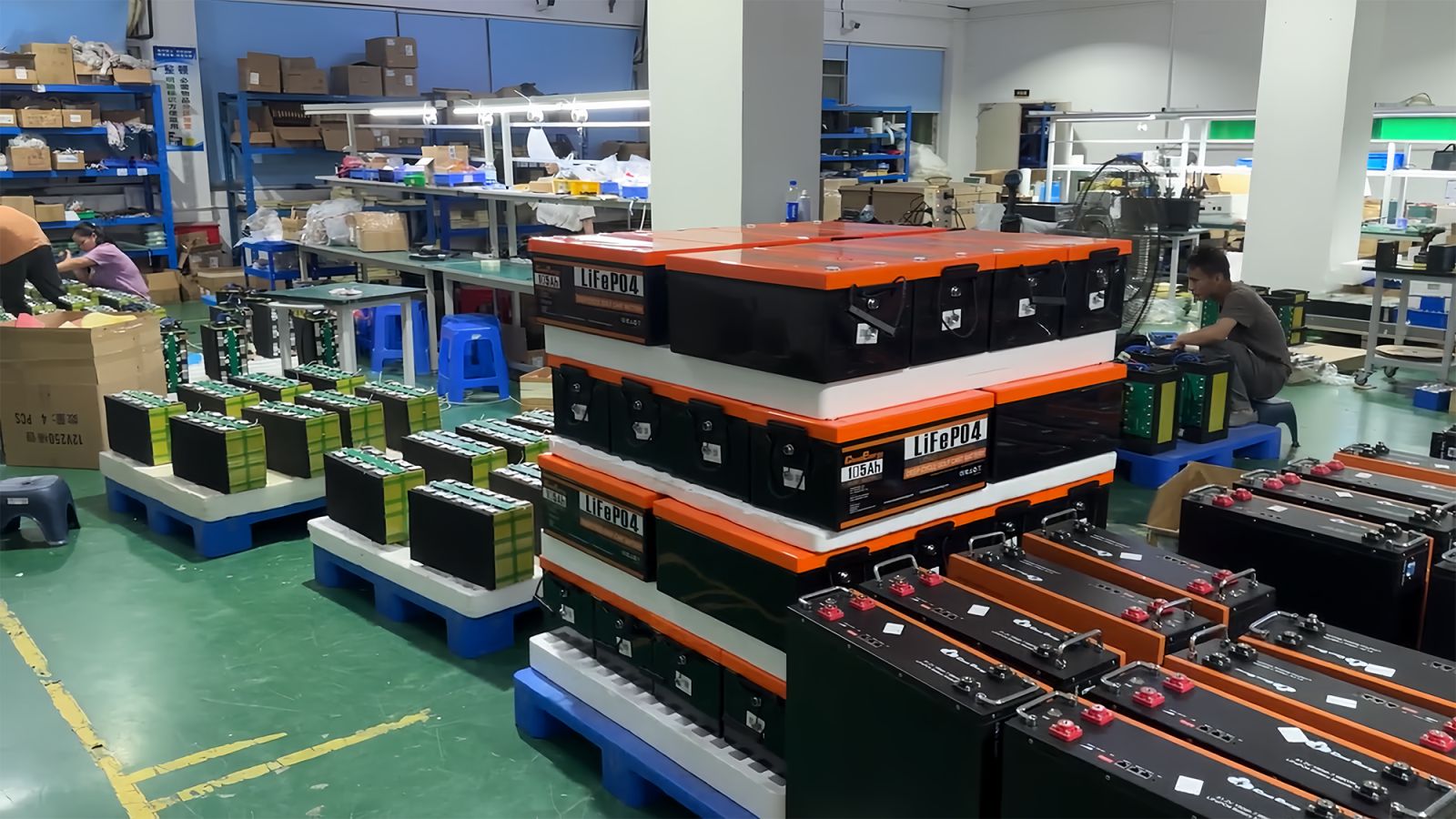 Lifepo4 Powers Battery Studio Workshop