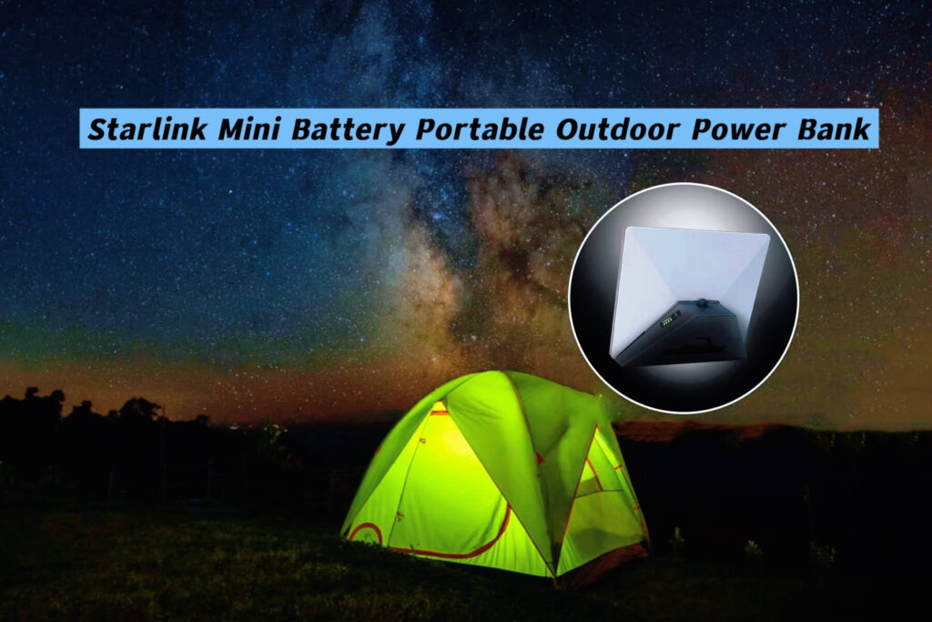 Lifepo4powers Starlink Mini Portable Battery Pack – Lightweight Outdoor Power