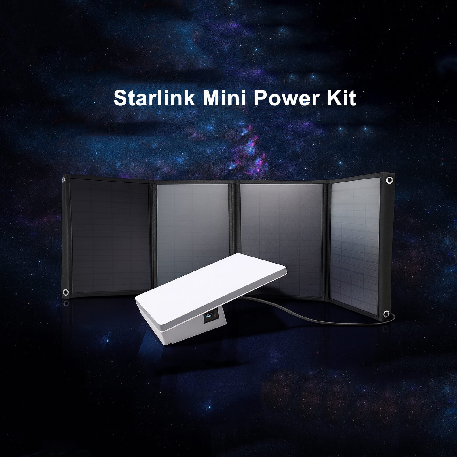 Starlink Mini Power Kit 180Wh Battery with 36V 60W Solar Panel for Space Connectivity