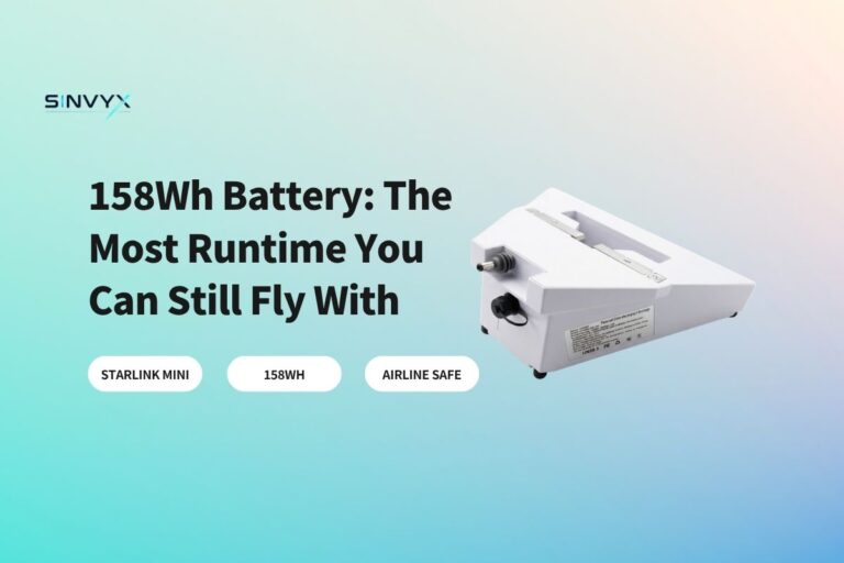 Starlink Mini 158Wh Battery The Most Runtime You Can Still Fly With